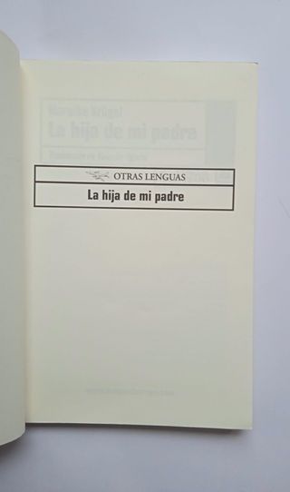 La hija de mi padre. Mareike Krügel.