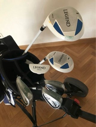 Palos de golf junior de zurdo