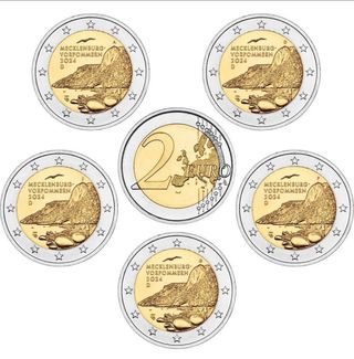 ULTIMA UD 2024 Alemania - Pomerania 2€ conmemorati