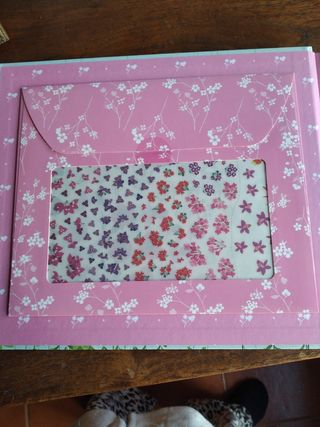 Jardín con vida y color. Transferibles