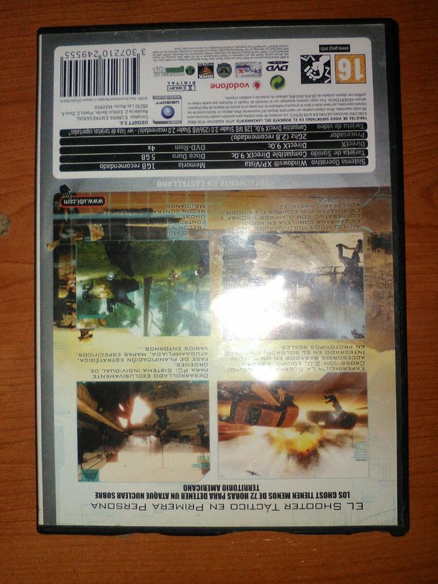 Juego pc ghost recon