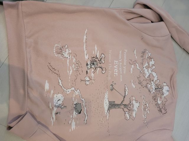 Sudadera rosa Winnie Talla M
