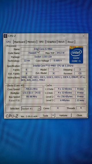 Ordenador torre I5 4460 3.2GHz 160GB