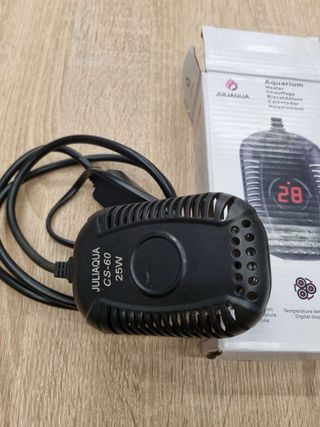 Calefacción Acuario con Pantalla de Temperatura