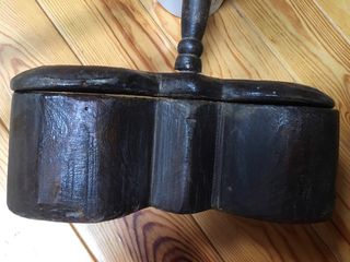 Antiguo salero/especiero madera