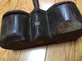 Antiguo salero/especiero madera