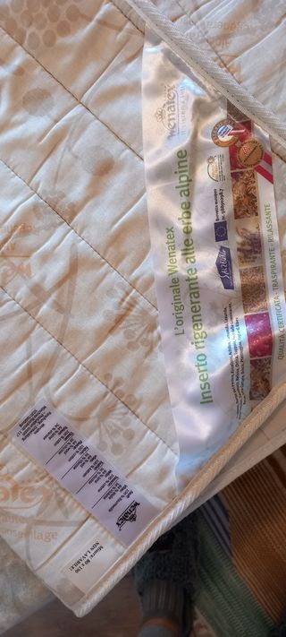 Set Materasso inserito  e doghe wenatex