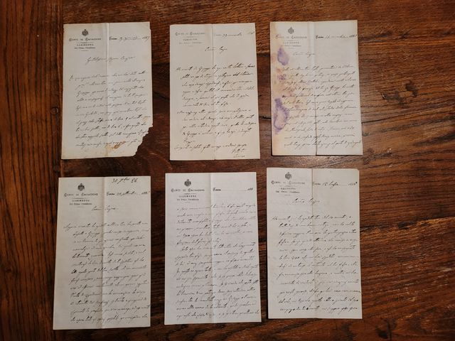 Lettere su carta Corte di Cassazione