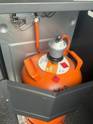 Estufa de gas llama azul EQUATION