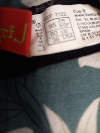 Conjunto sujetador Lizzeta