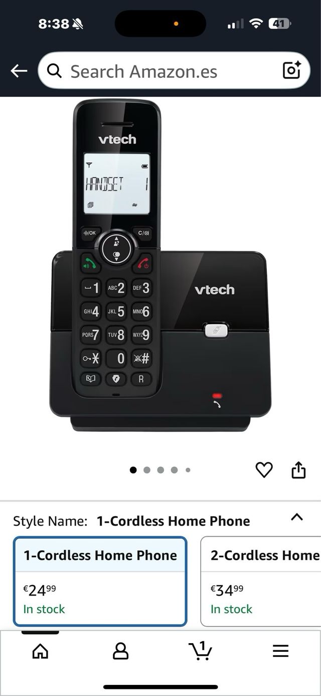 Telefono Inalambrico Vtech CS2000