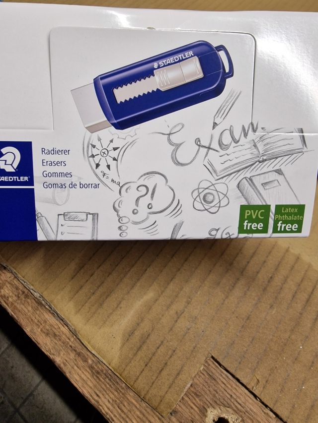 Staedtler 525 PS1 S Gomma, 12 Pezzi