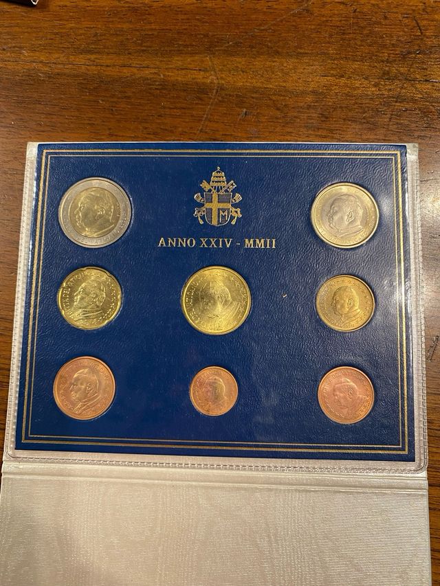 Monete conio Vaticano San Marino e monaco