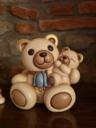 3 Teddy thun,uno grande e 2 piccoli