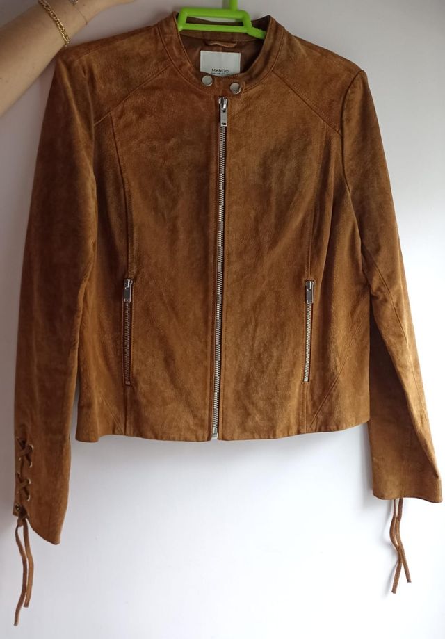 Cazadora de piel