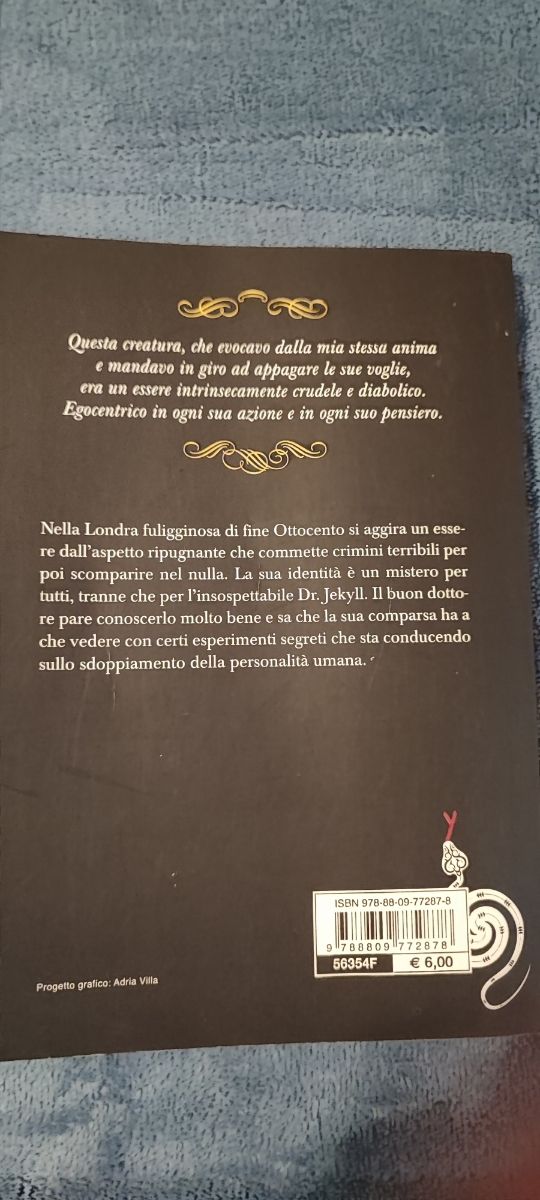 Libro: Dr. Jekyll e Mr. Hyde