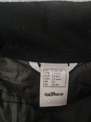 Chaqueta entretiempo niña.