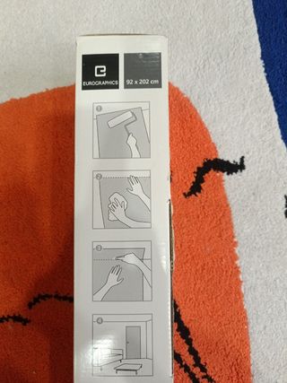 Papel  pintado para puerta