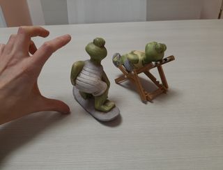 Coppia Tartarughe ( soprammobili )