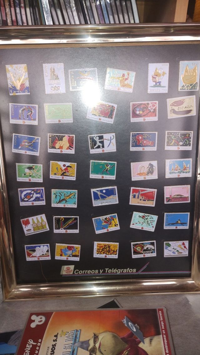 Sellos metal filatelia