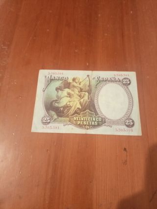 25 pesetas 1931