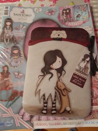Santoro revista + funda tablet Ipad mini