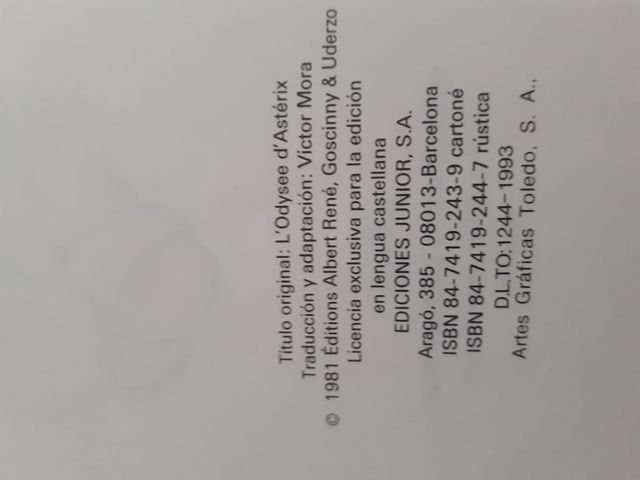 Comic Astérix y obelix 26+2