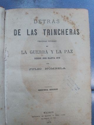 Libro antiguo,1876