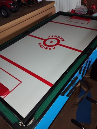 Futbolín mesa multijuegos