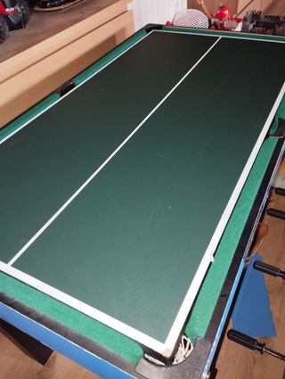Futbolín mesa multijuegos
