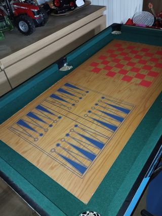 Futbolín mesa multijuegos