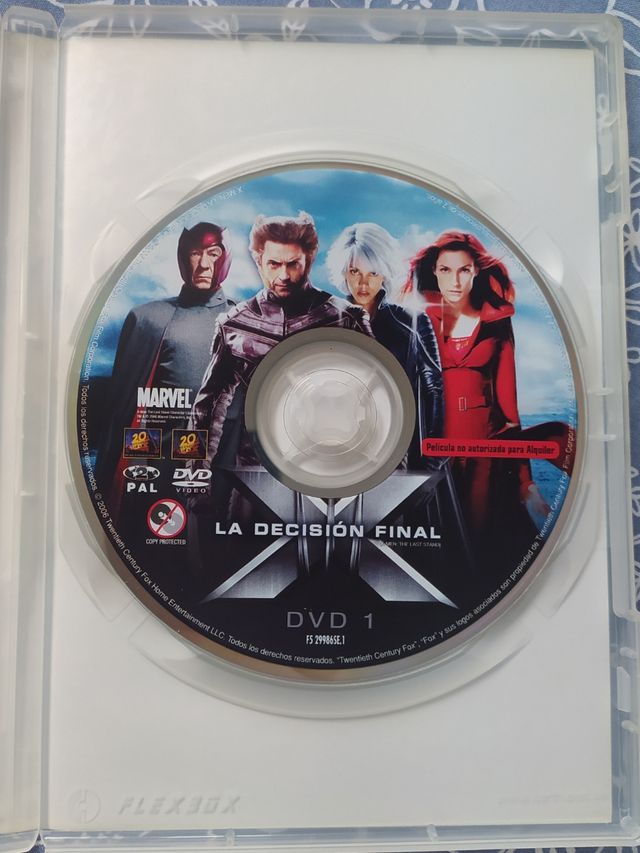 Dvd X-MEN III la decisión final