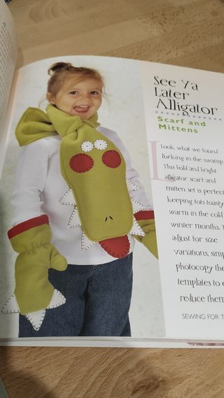 Libro costura accesorios niños