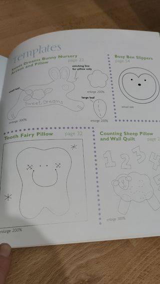 Libro costura accesorios niños