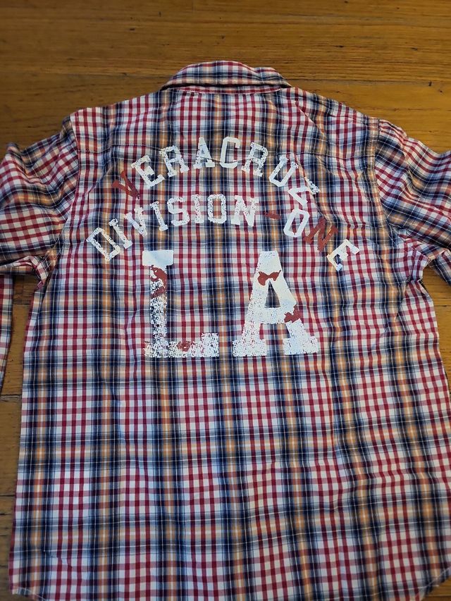 Camicia Geox bambino manica lunga scozzese