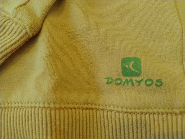 Felpa rosa "Make fit happen Domyos Team"