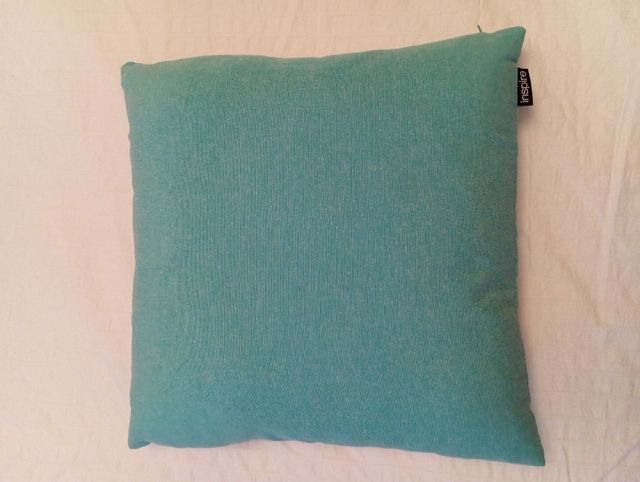 Cojín turquesa