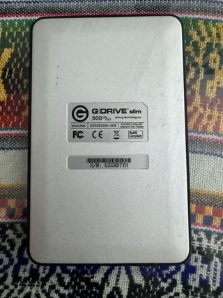 Disco duro externo 500GB 