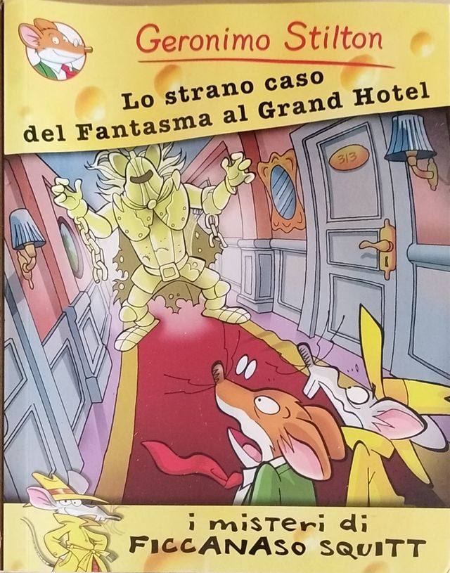 Libro Geronimo Stilton Fantasma Al Grand Hotel