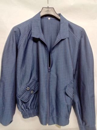 Cazadora Hombre Cuadrito-Pequeño Talla - 50