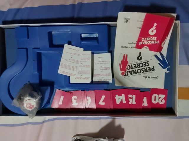 Personaje Secreto Juego de mesa años 80