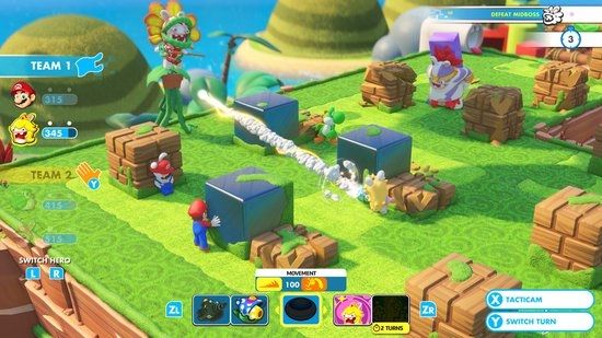 Mario + Rabbids Kingdom Battle  ..mira mi perfil