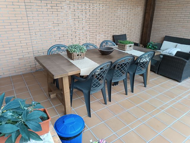 MESAS DE MADERA MACIZA