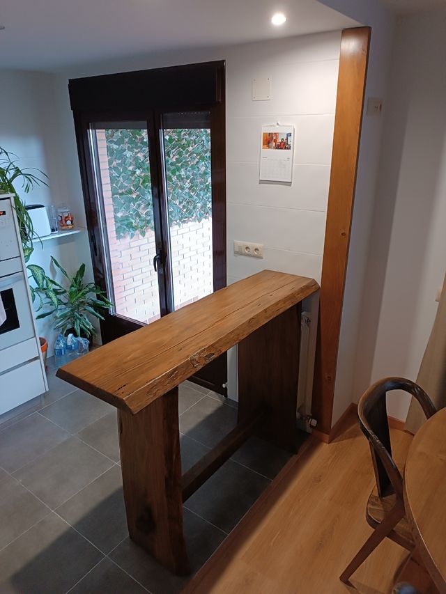 MESAS DE MADERA MACIZA