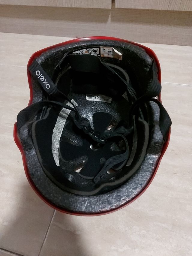 Casco oxelo Rojo 50-54cm