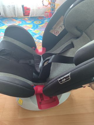 Silla de coche bebe, gira 360°con isofox