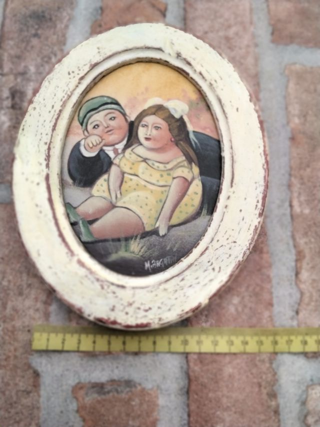 Quadro stile shabby Italia