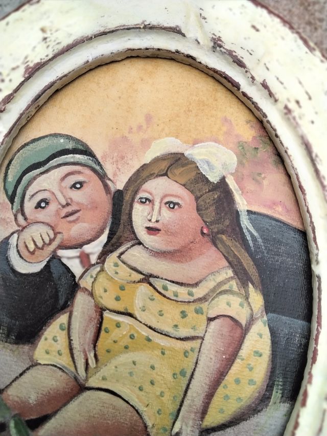 Quadro stile shabby Italia