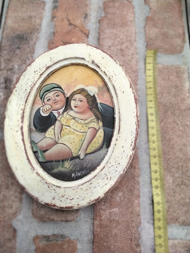 Quadro stile shabby Italia