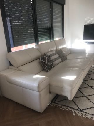 Sofa piel